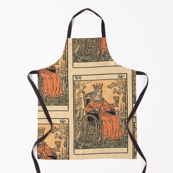 Item preview, Queen of cups wheelchair tarot designed and sold by MendaciousMina.