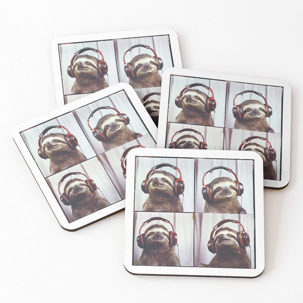 Item preview, Coasters (Set of 4) designed and sold by RockFireMerch.