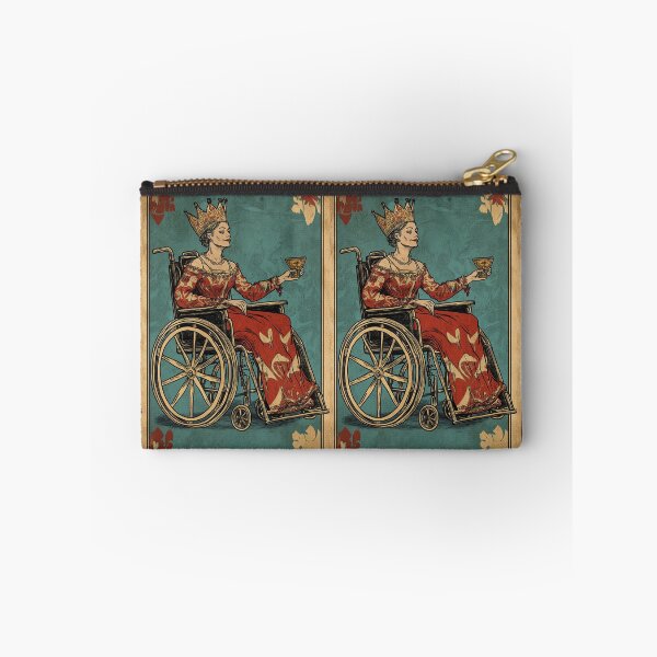 Item preview, Queen of cups wheelchair tarot designed and sold by MendaciousMina.