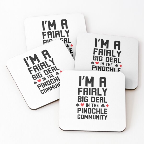 Item preview, I'm a Fairly big deal in the Pinochle community funny designed and sold by snowry.