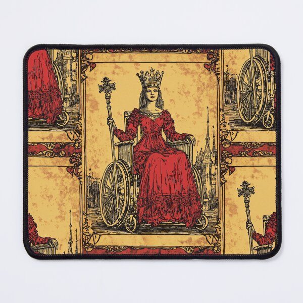 Item preview, Queen wheelchair tarot designed and sold by MendaciousMina.