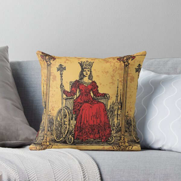 Item preview, Queen wheelchair tarot designed and sold by MendaciousMina.