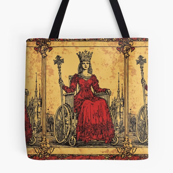 Item preview, Queen wheelchair tarot designed and sold by MendaciousMina.