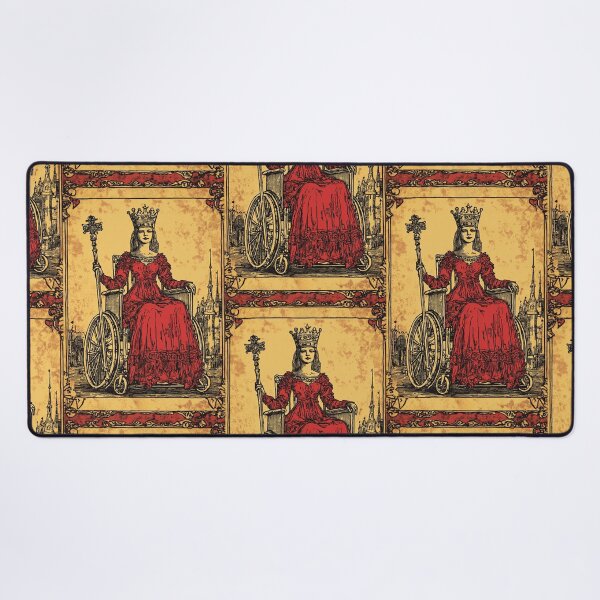 Item preview, Queen wheelchair tarot designed and sold by MendaciousMina.