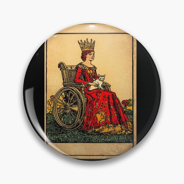 Item preview, Rolling with my cat homie wheelchair tarot designed and sold by MendaciousMina.