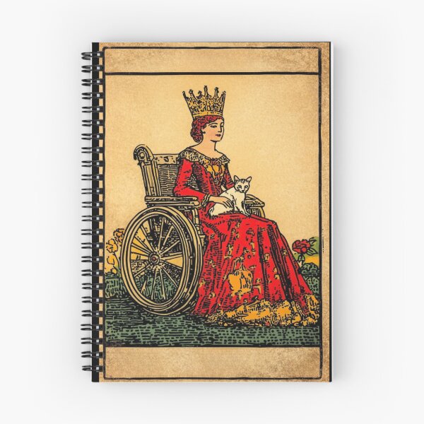 Item preview, Rolling with my cat homie wheelchair tarot designed and sold by MendaciousMina.