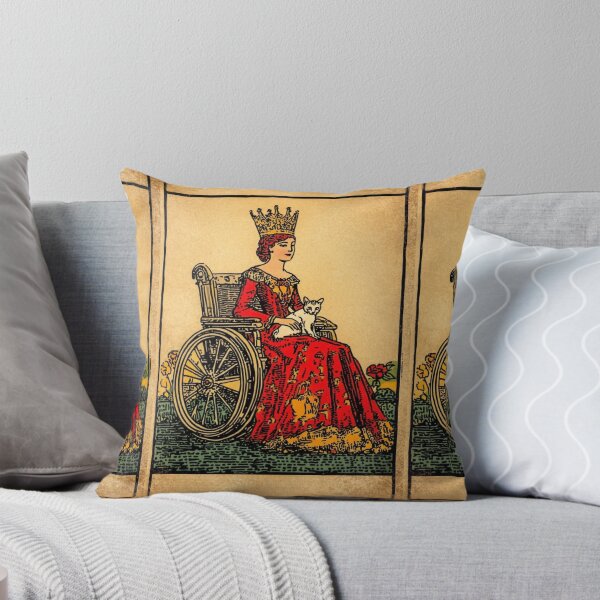 Item preview, Rolling with my cat homie wheelchair tarot designed and sold by MendaciousMina.