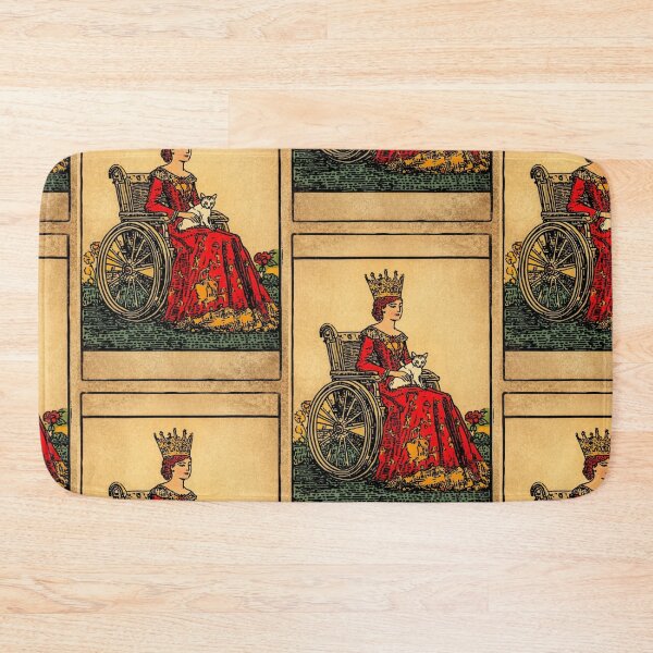 Item preview, Rolling with my cat homie wheelchair tarot designed and sold by MendaciousMina.