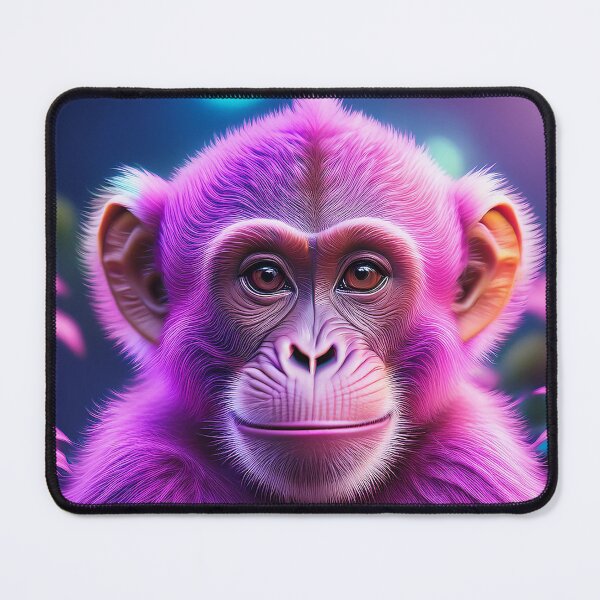 Item preview, Baby Pink | Glowing Neon Monkey Collection | Hyperrealistic designed and sold by monkeybusiness.pt.