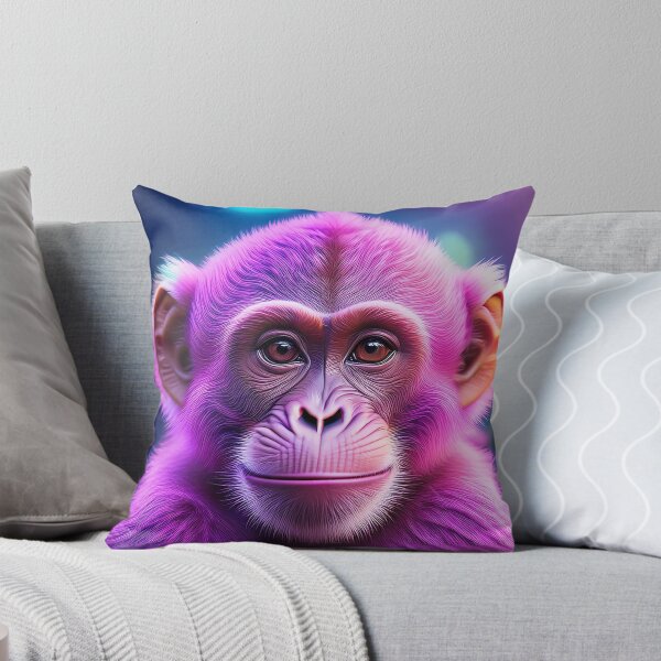 Item preview, Baby Pink | Glowing Neon Monkey Collection | Hyperrealistic designed and sold by monkeybusiness.pt.