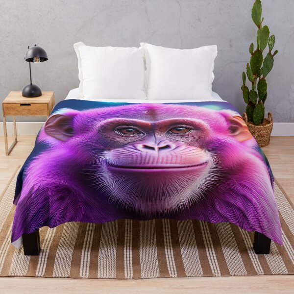 Item preview, Baby Pink | Glowing Neon Monkey Collection | Hyperrealistic designed and sold by monkeybusiness.pt.