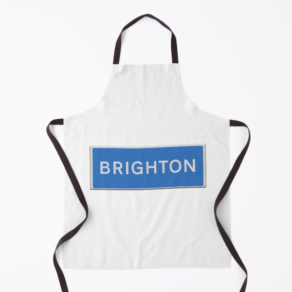Item preview, Digital composite. Road sign Brighton roadsign, blue, place, name, city, town, designed and sold by funkyworm.