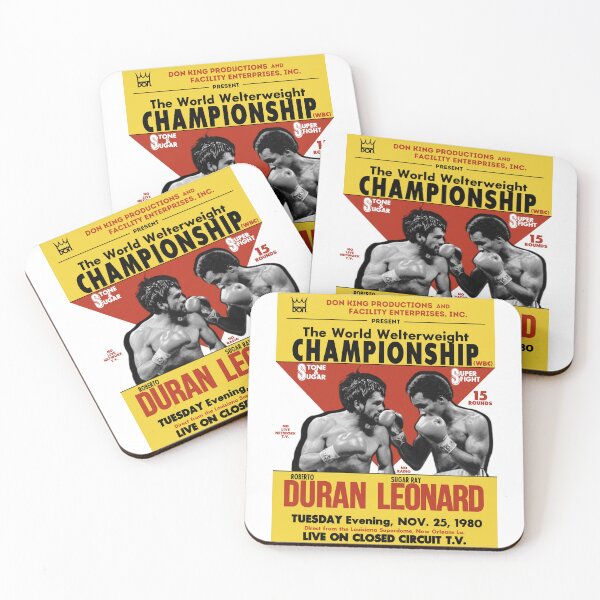 Item preview, No more fight: Sugar Ray Leonard vs Roberto Duran II (1980) designed and sold by OneManArmyCloth.