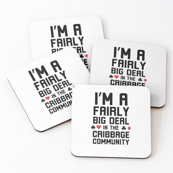 Item preview, I'm a Fairly big deal in the Cribbage community humor designed and sold by snowry.