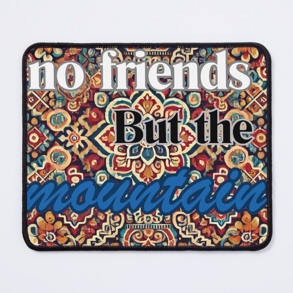 Item preview, No Friends But the Mountain – Kurdish Heritage Design designed and sold by EllsLittleStore.