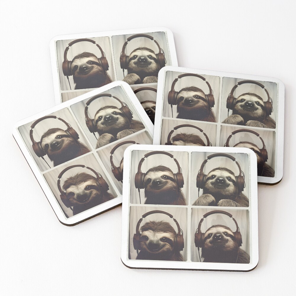 Item preview, Coasters (Set of 4) designed and sold by RockFireMerch.