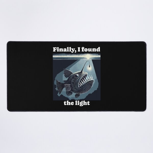 Item preview, Anglerfish Found The Light Angler Fish 2025 Vintage designed and sold by jaggyboy.