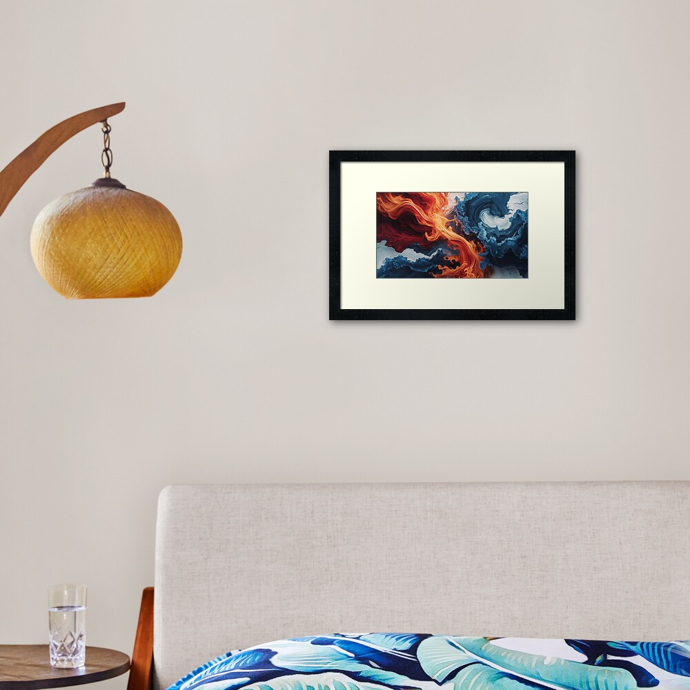 Item preview, Framed Art Print designed and sold by PixelsArtst.