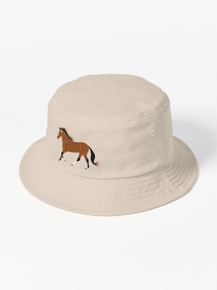 Aperçu 1 sur 6. Bob avec l'œuvre Cheval Barbe, dessin cheval bai, cheval de selle, races de chevaux du Maroc créée et vendue par WebEquitation.