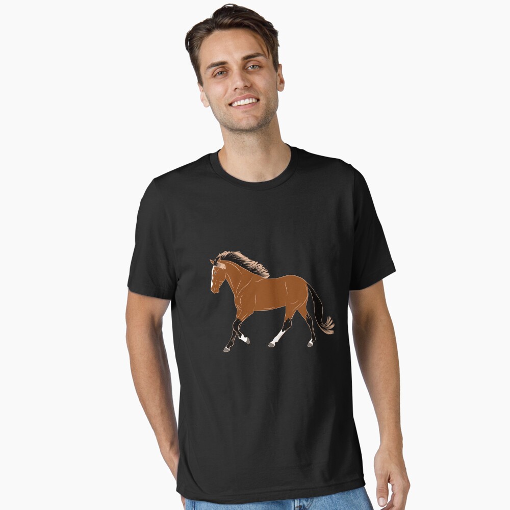 Aperçu de l'œuvre T-shirt essentiel créée et vendue par WebEquitation.