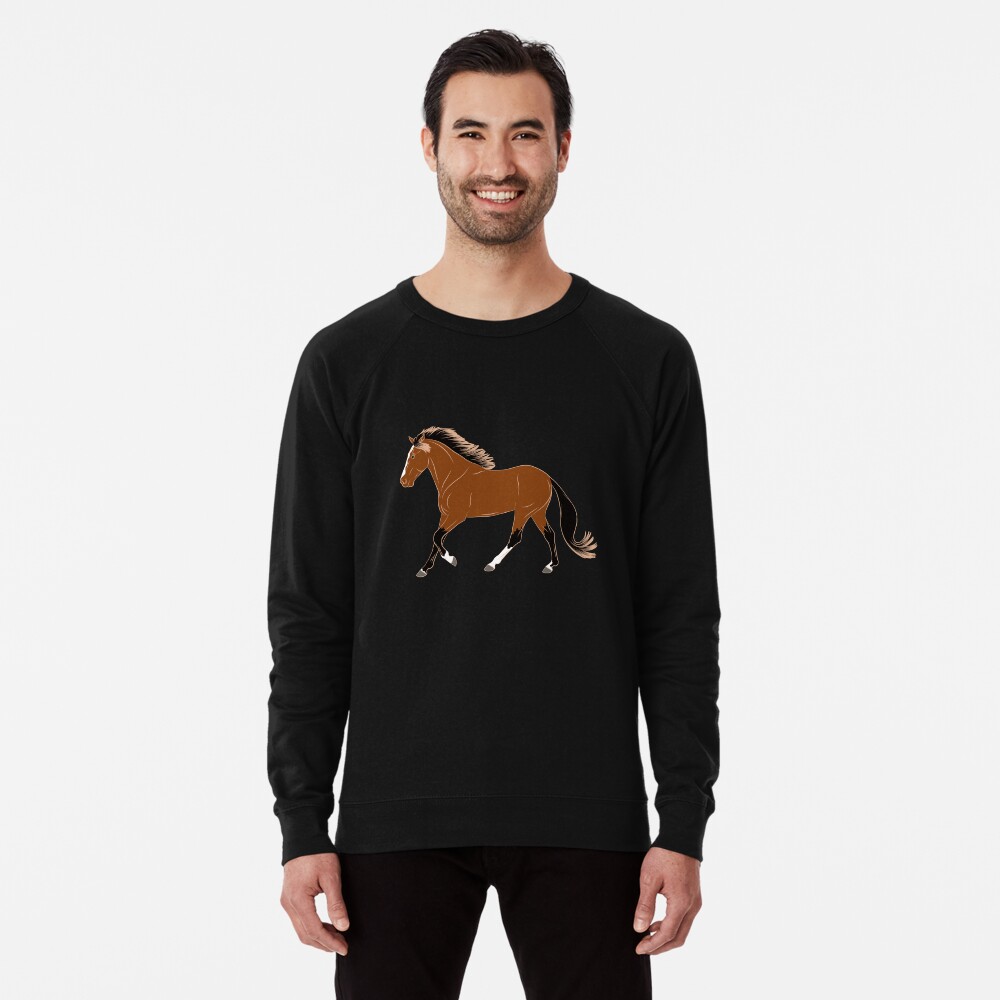 Aperçu de l'œuvre Sweatshirt léger créée et vendue par WebEquitation.