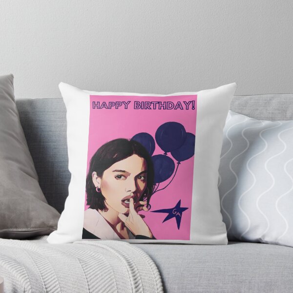 Aperçu de l'œuvre Carte d'anniversaire de Gracie Abrams, cadeau de Gracie Abrams créée et vendue par Bits & Bops Boutique.
