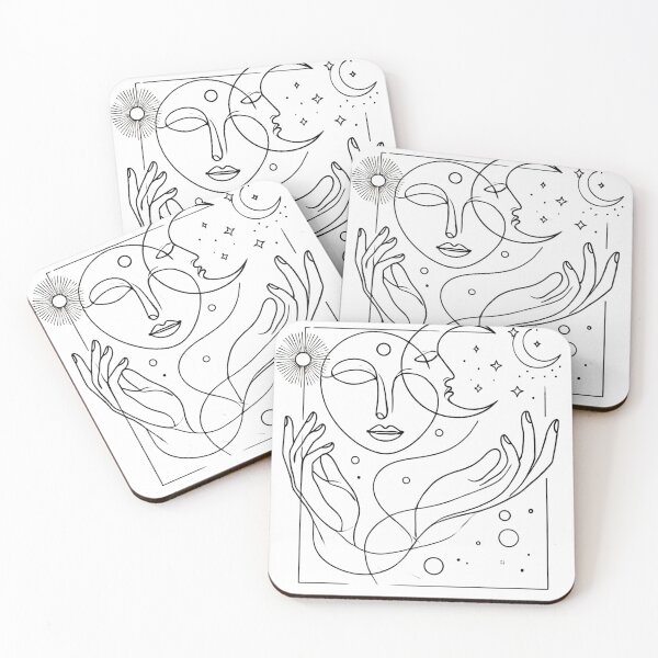 Item preview, Cosmic Line Art – Celestial Connection designed and sold by EllsLittleStore.