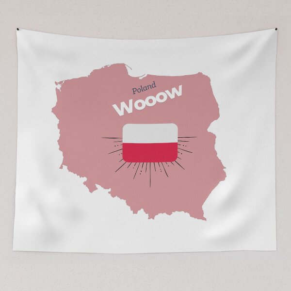 Item preview, Poland Pride – Polish Flag & Map Design designed and sold by KA-Design-Art.