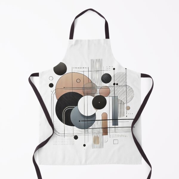 Item preview, Abstract Geometric Composition – Modern Minimalist Art designed and sold by EllsLittleStore.