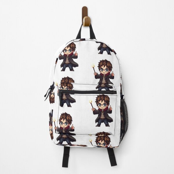 Item preview, Harry, Cartoon Wizard Magical fantasy, magical tale Pixel Art designed and sold by Innamalinka.