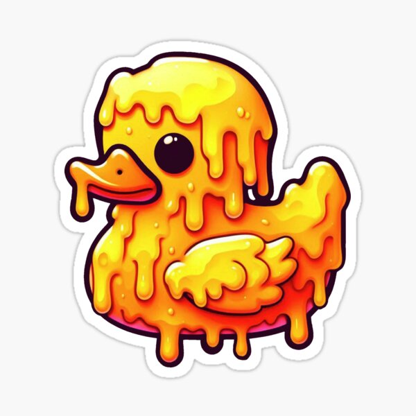 Item preview, Rubber Ducky Melting Surreal Candle designed and sold by StylishDesigns_ByJohn.