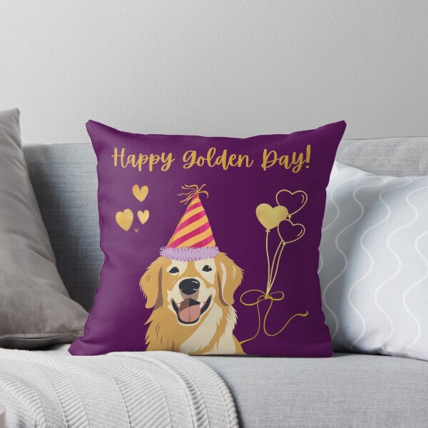 Item preview, ¡Feliz día del oro! – Diseño de celebración del Golden Retriever designed and sold by TheBeeKindSpace.
