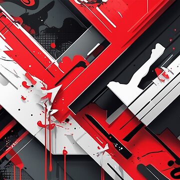 Artwork thumbnail, Urban Chaos – Abstract Street Art by PixelsArtist.com