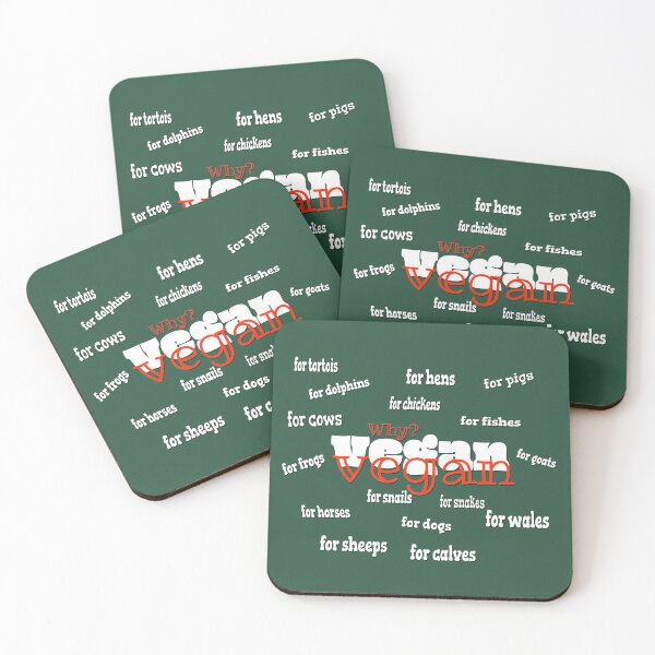 Item preview, why vegan designed and sold by CatsAndCo.
