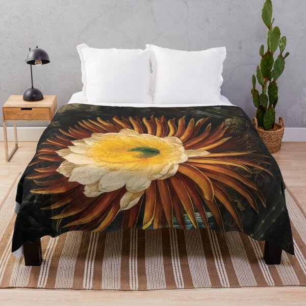 Item preview, The Night-Flowering Cactus Botanical Painting designed and sold by InnerCitadel.