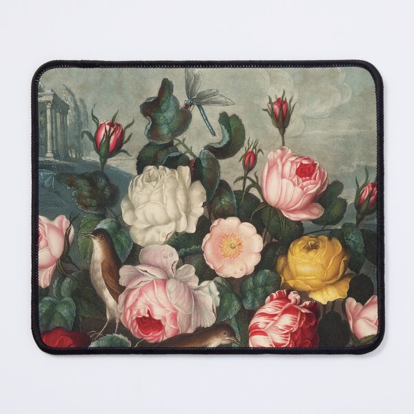 Item preview, Vintage Roses Botanical Flora Painting designed and sold by InnerCitadel.