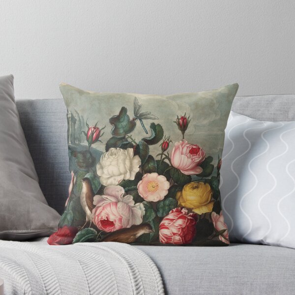 Item preview, Vintage Roses Botanical Flora Painting designed and sold by InnerCitadel.