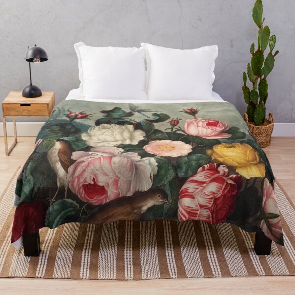 Item preview, Vintage Roses Botanical Flora Painting designed and sold by InnerCitadel.