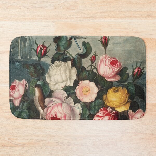 Item preview, Vintage Roses Botanical Flora Painting designed and sold by InnerCitadel.