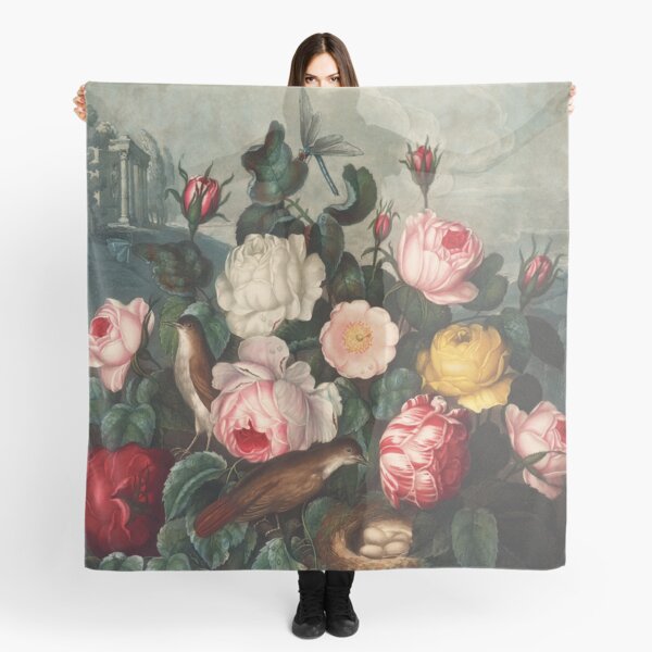 Item preview, Vintage Roses Botanical Flora Painting designed and sold by InnerCitadel.