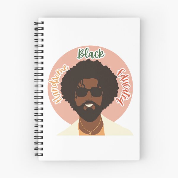 Item preview,  Black History Month Handsome, Black, Educated | Black Power | Black Pride | Black Man  designed and sold by twistedblogger.