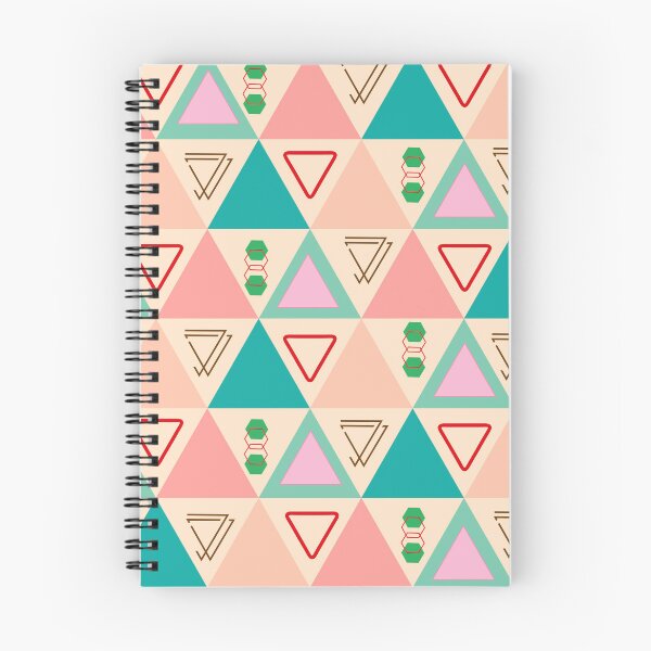 Item preview, Retro Geometric Triangle Pattern designed and sold by BeeStylishTees.