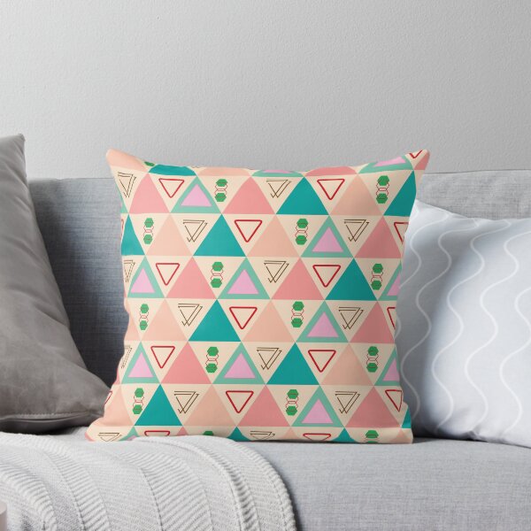 Item preview, Retro Geometric Triangle Pattern designed and sold by BeeStylishTees.