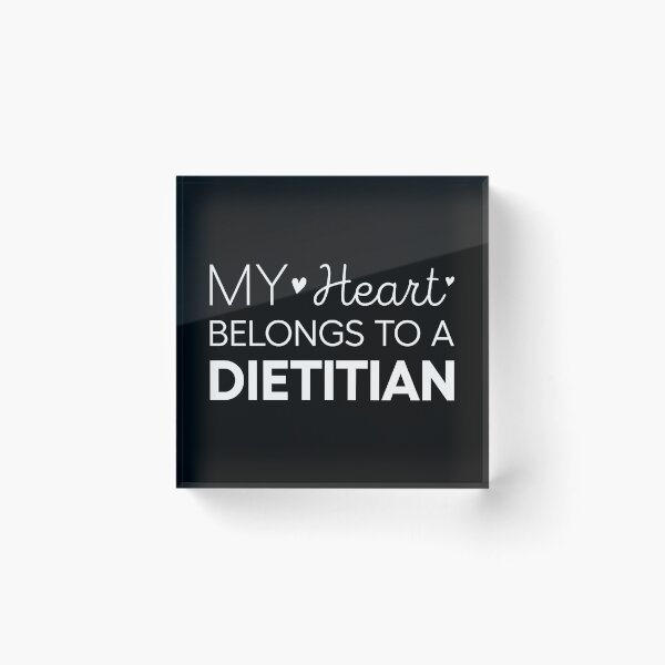 Item preview, My Heart Belongs To A Dietitian Cute Dietitian designed and sold by RareBunny.