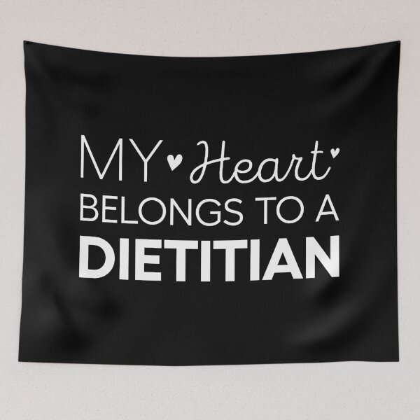 Item preview, My Heart Belongs To A Dietitian Cute Dietitian designed and sold by RareBunny.