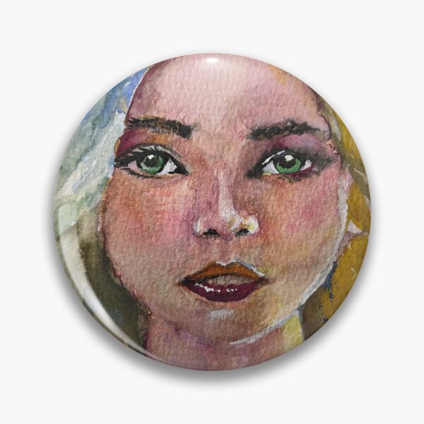 Item preview, Watercolor Girl designed and sold by TheArtCave.