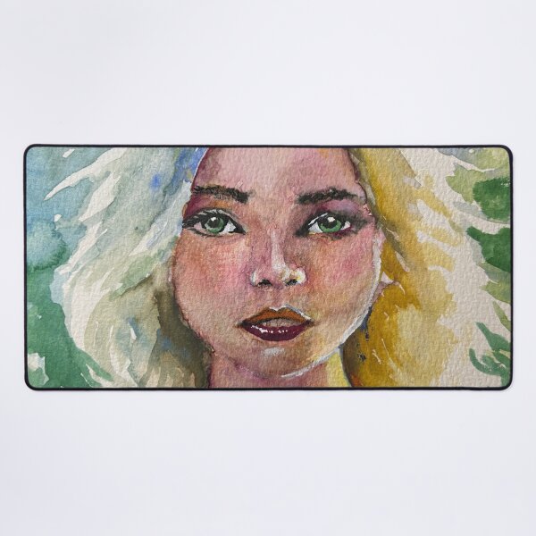 Item preview, Watercolor Girl designed and sold by TheArtCave.