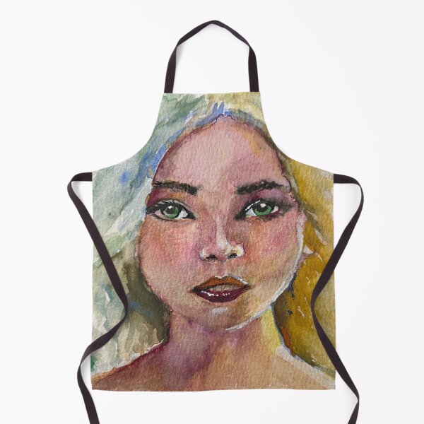 Item preview, Watercolor Girl designed and sold by TheArtCave.