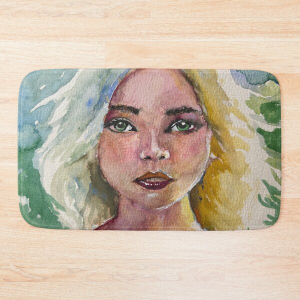 Item preview, Watercolor Girl designed and sold by TheArtCave.