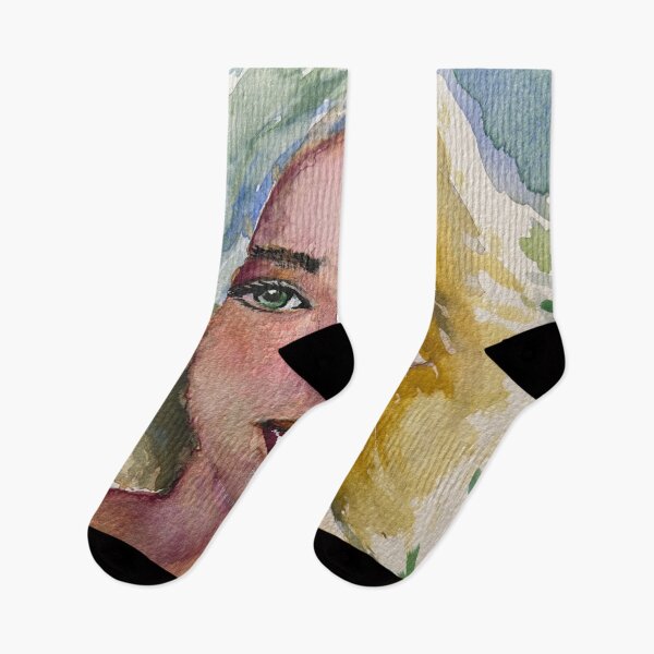 Item preview, Watercolor Girl designed and sold by TheArtCave.